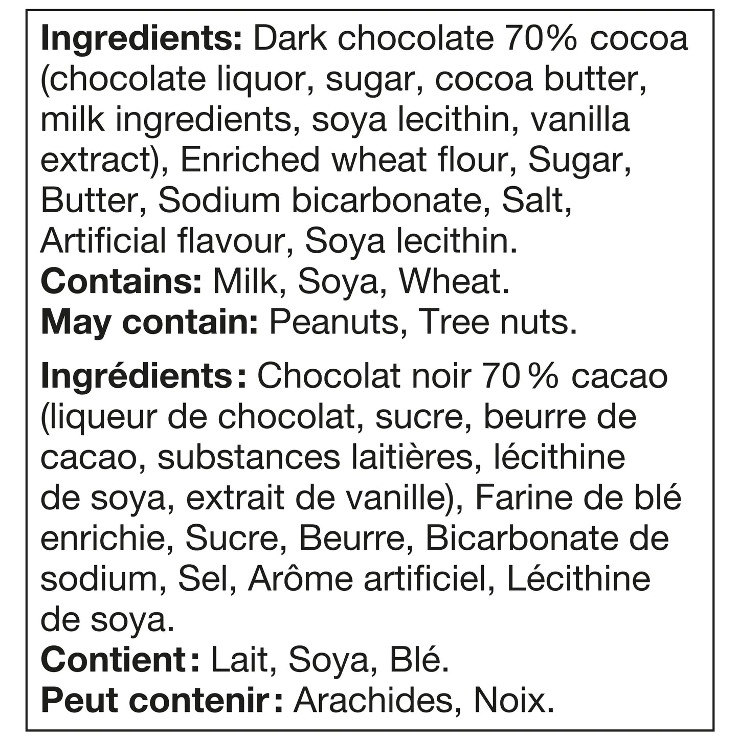 Celebration, 70% Chocolate Cookies, 240G