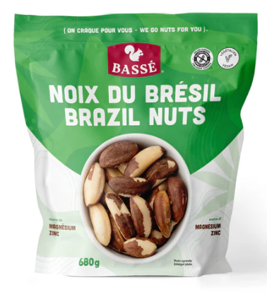 Bassé Whole Brazil Nuts, 680 g