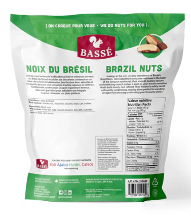 Bassé Whole Brazil Nuts, 680 g