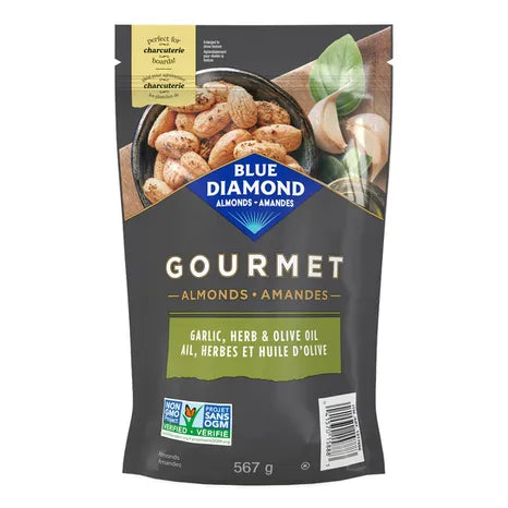 Blue Diamond Garlic, Olive Oil Almonds, 560 g