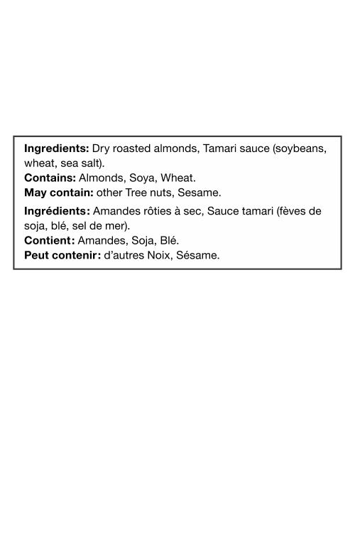 NaturSource Tamari Almonds 950g